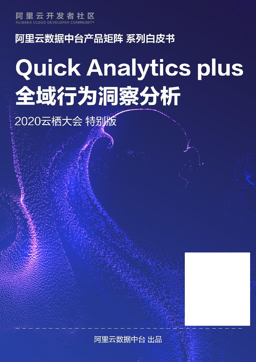 阿里云：Quick Analytics Plus 产品白皮书
