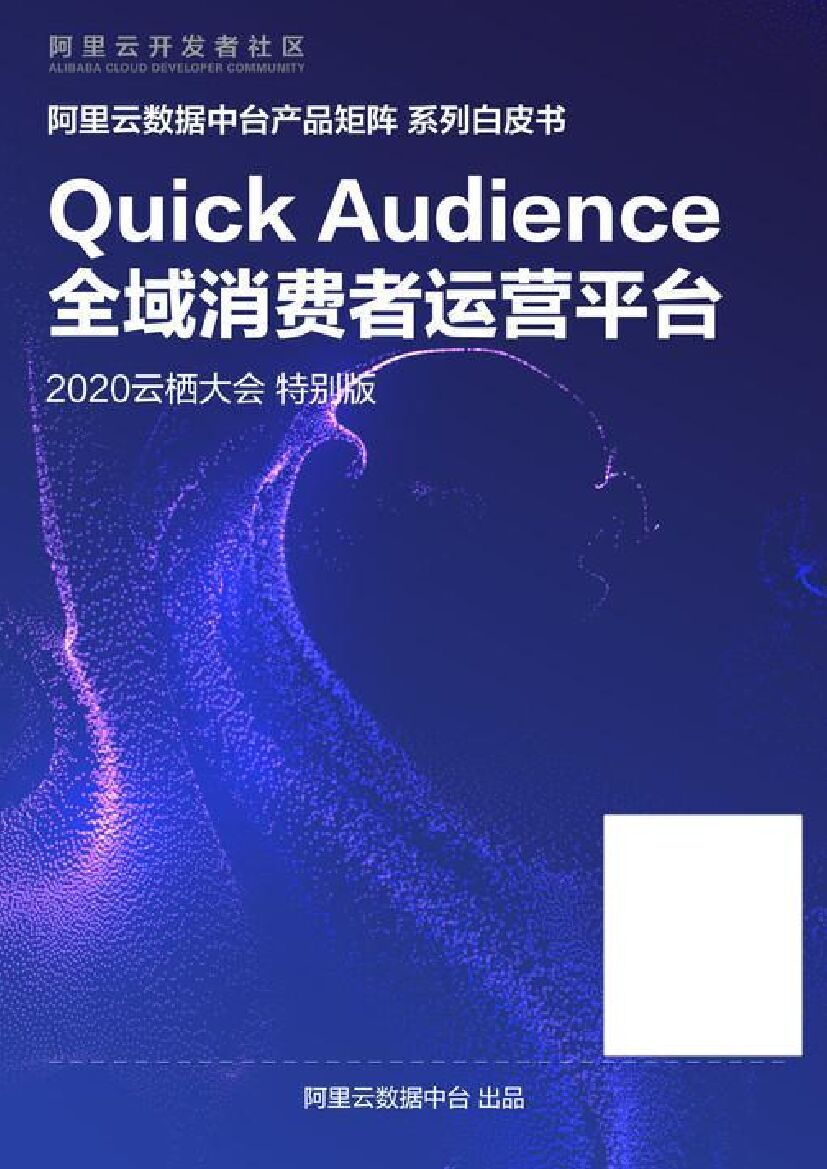 阿里云：Quick Audience 全域消费者运营平台