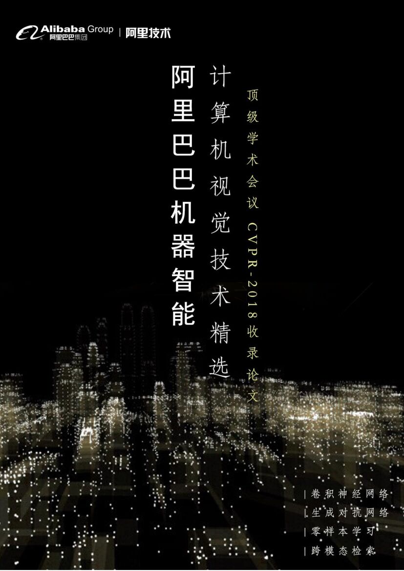 阿里巴巴：机器智能计算机视觉技术精选