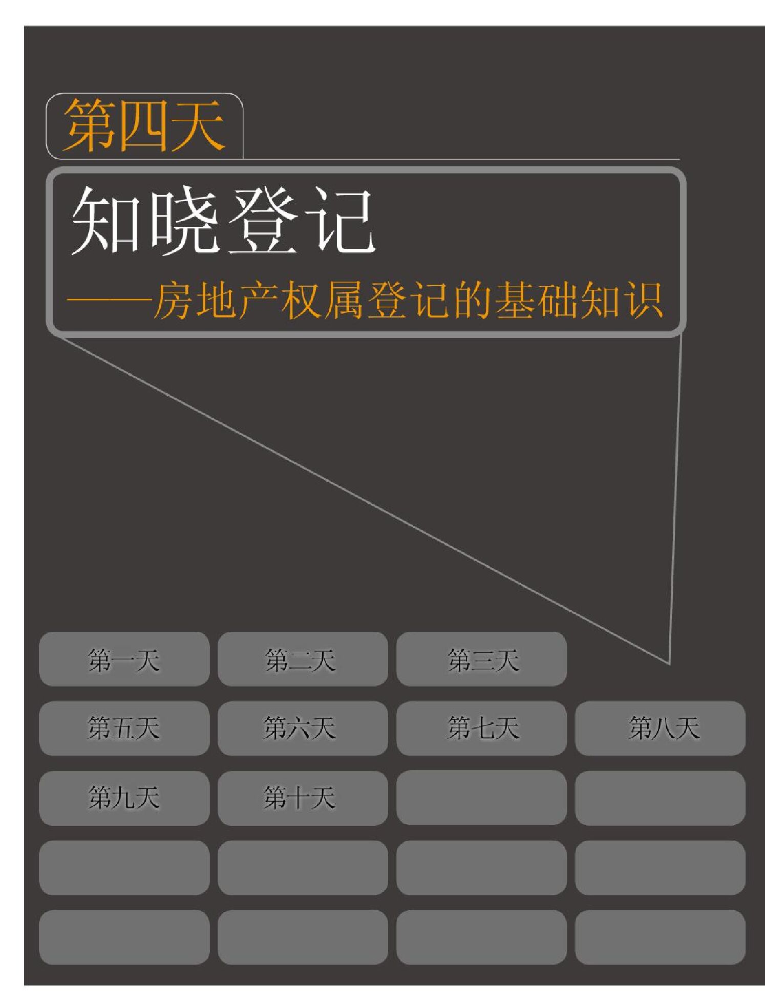 地产新兵十天<em>入门</em>4：权属登记基础知识 海报