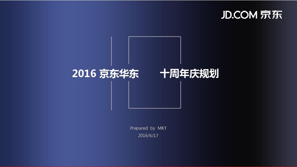 京东华东十周年庆活动规划-异业合作