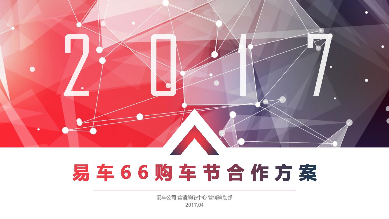 易车66购车节招商方案（大区版）