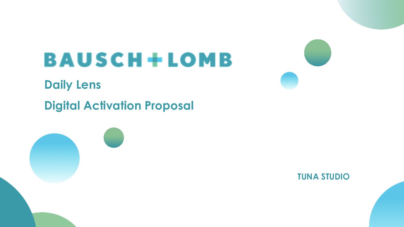 博士伦日抛数字营销方案