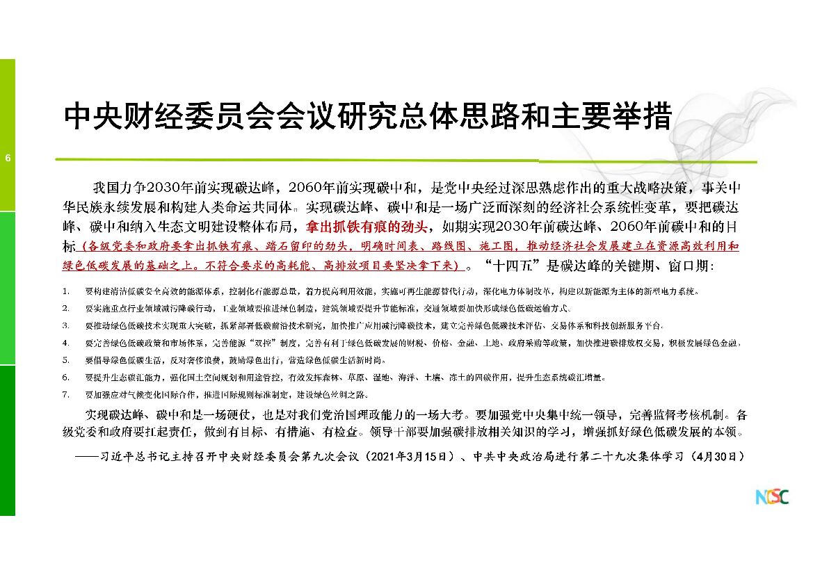 柴麒敏：我国碳达峰碳中和战略及能源相关政策展望_第6页