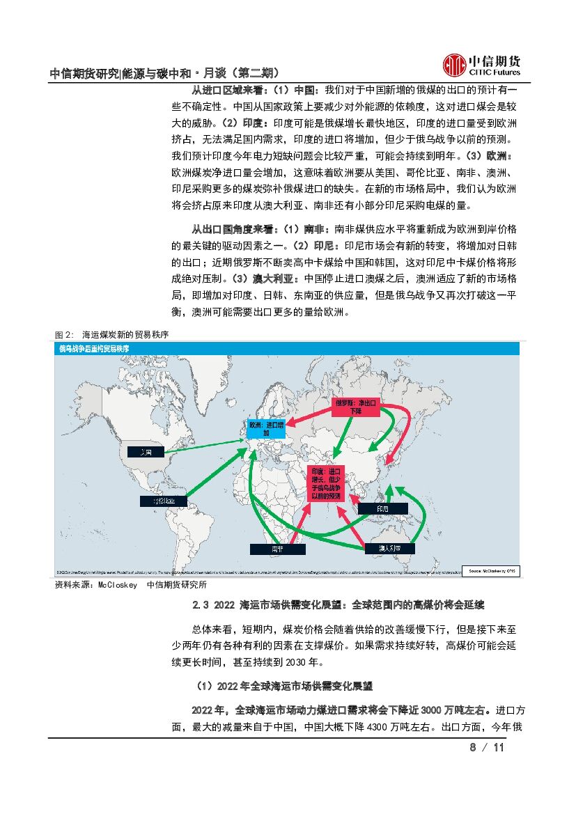 中信期货：能源与碳中和·月谈第4期会议纪要：从供应冲击到需求衰退，能源品节奏如何把握？_第8页