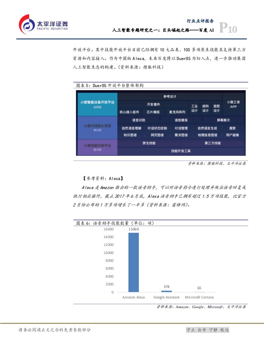 太平洋证券：人工智能专题研究之一：巨头崛起之路——百度AI_第10页
