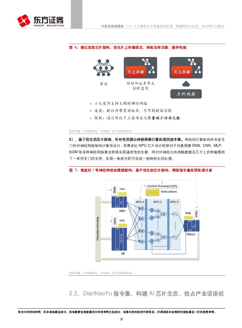 东方证券：计算机行业：人工智能芯片弯道超车机遇：构建AI芯片生态，抢占AI产业高点_第8页