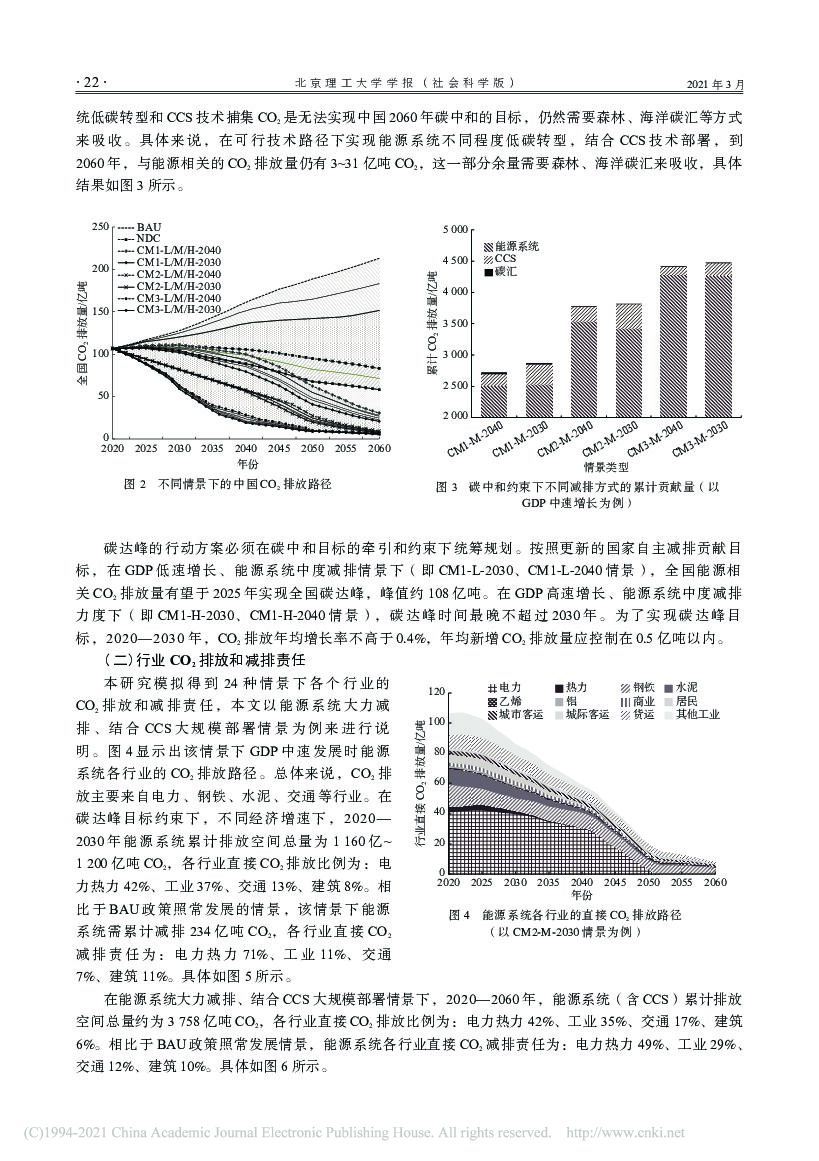 碳中和目标下中国碳排放路径研究_第6页