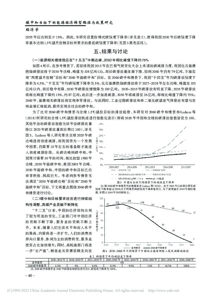 碳中和目标下的能源经济转型路径与政策研究_第6页
