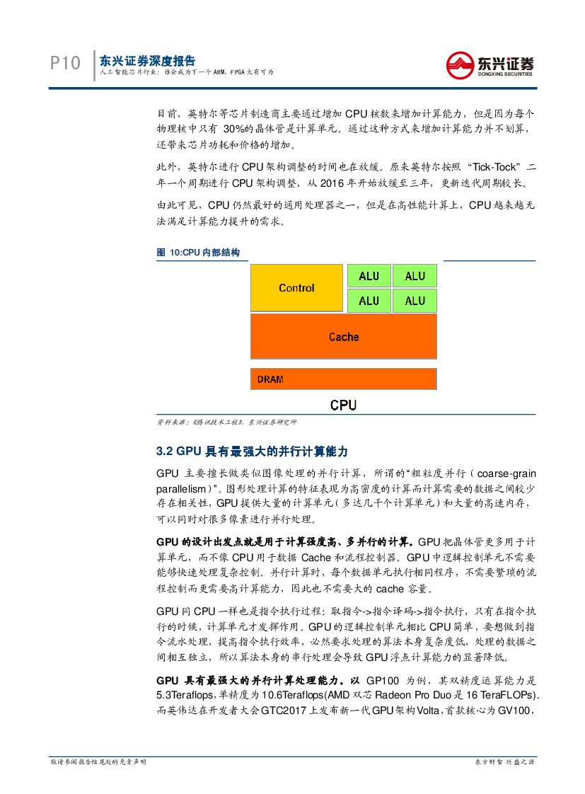 东兴证券：人工智能芯片行业深度报告：谁会成为下一个ARM，FPGA大有可为_第10页
