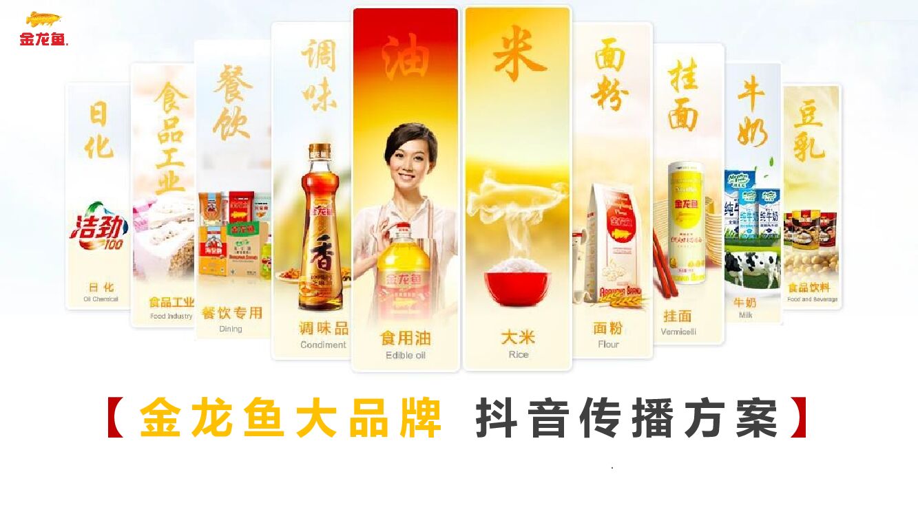 金龙鱼大品牌抖音传播方案