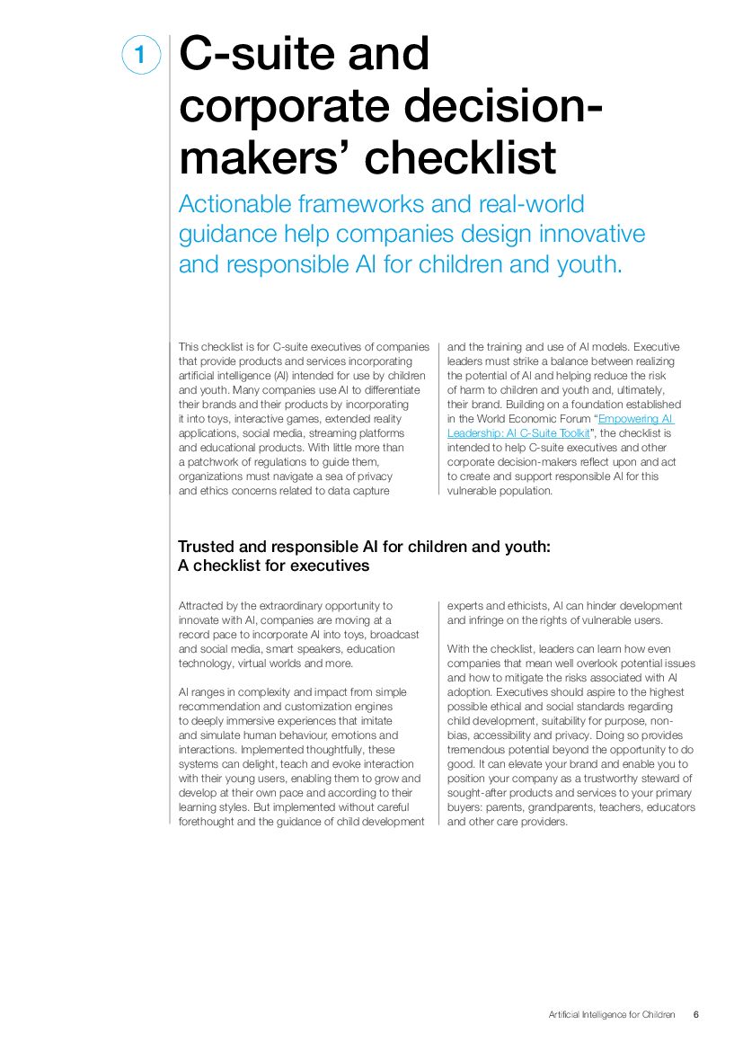 世界经济论坛：2022年儿童人工智能工具包（英文版）_第6页