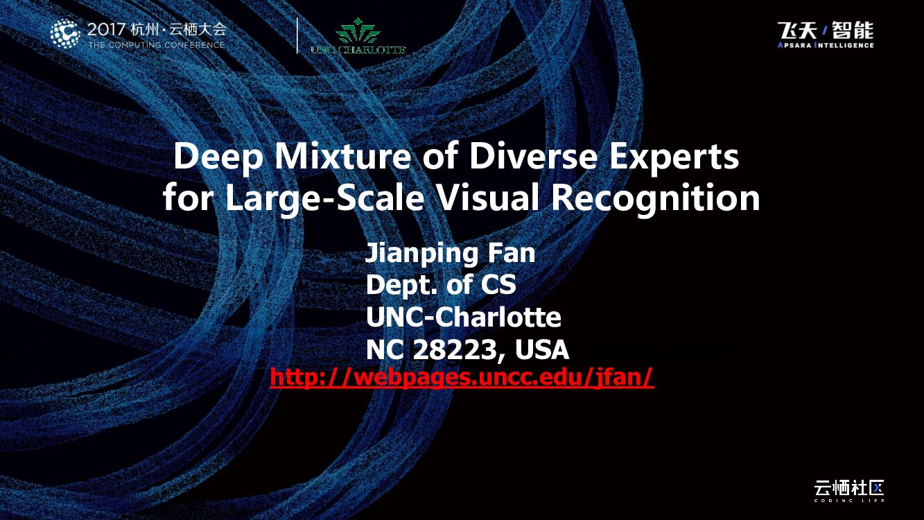 Deep Mixture of Diverse Experts for Large-Scale Visual Recognition