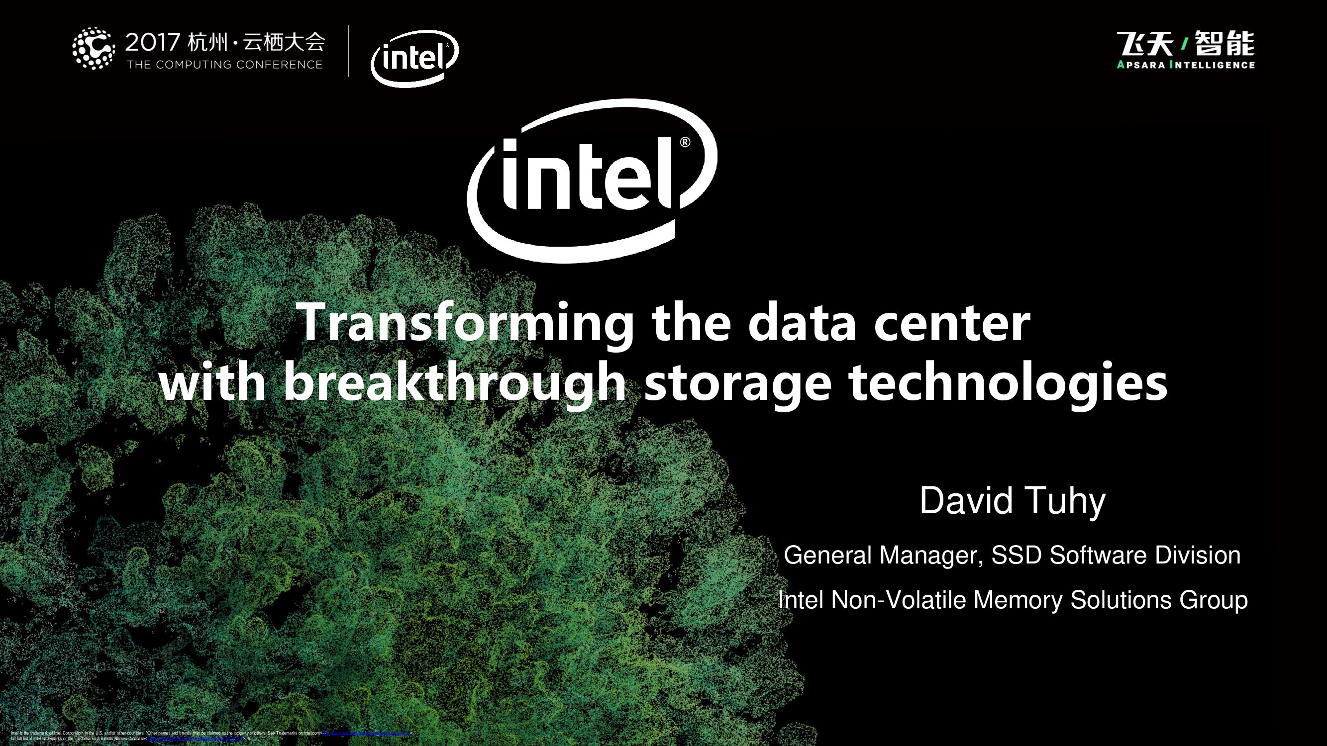 Transforming the data center with breakthrough storage technologies