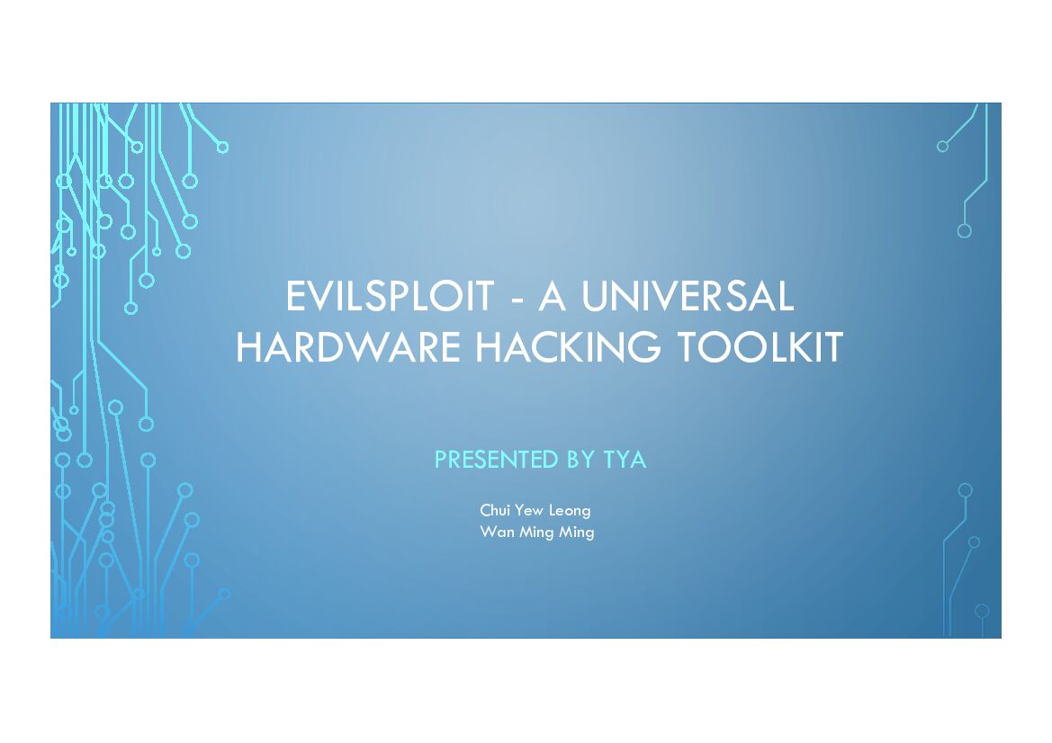 Evilsploit-A-Universal-Hardware-Hacking-Toolkit