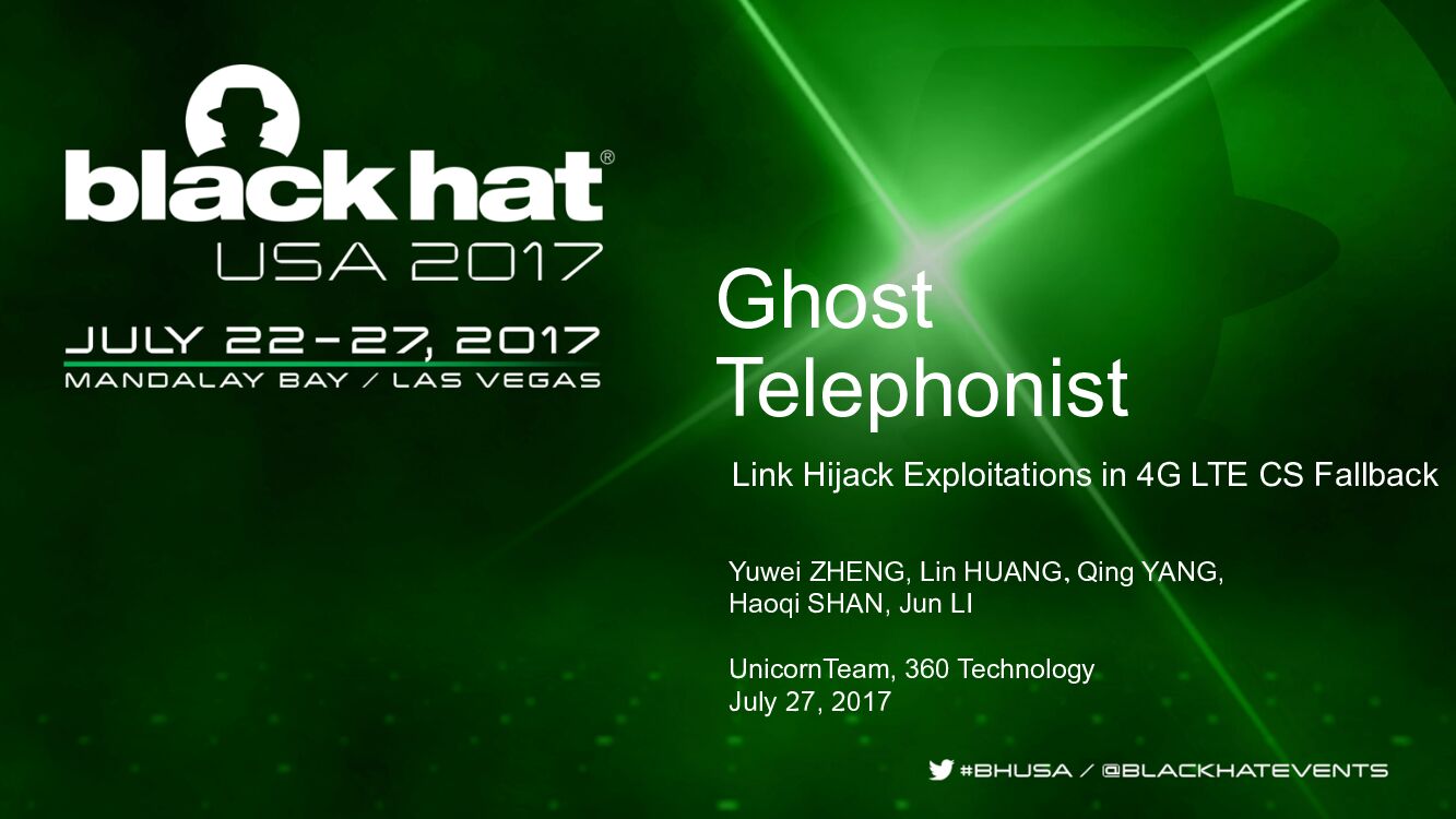 Ghost-Telephonist-Link-Hijack-Exploitations-In-4G-LTE-CS-Fallback