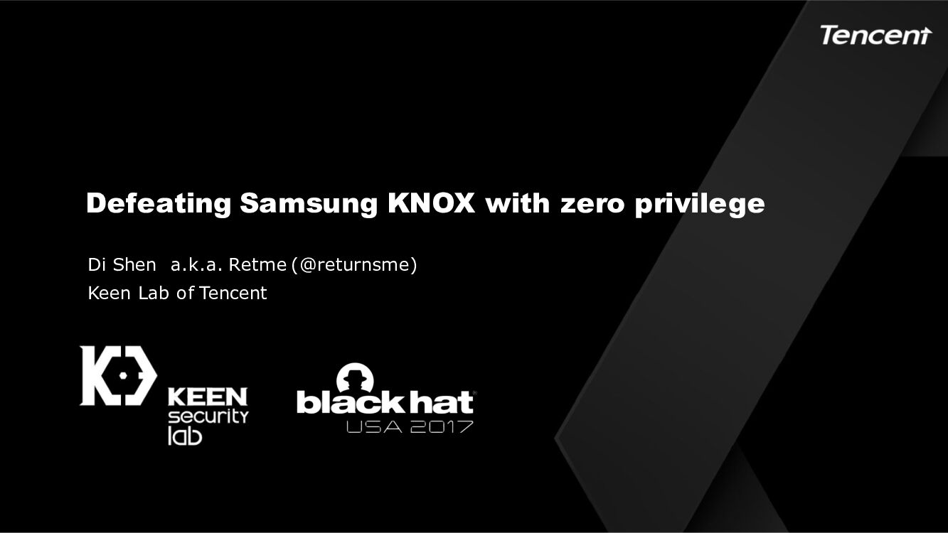 Defeating-Samsung-KNOX-With-Zero-Privilege