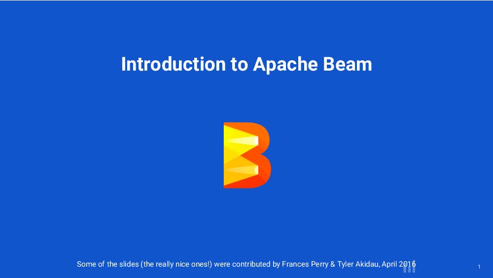 introduction to Apache Bean