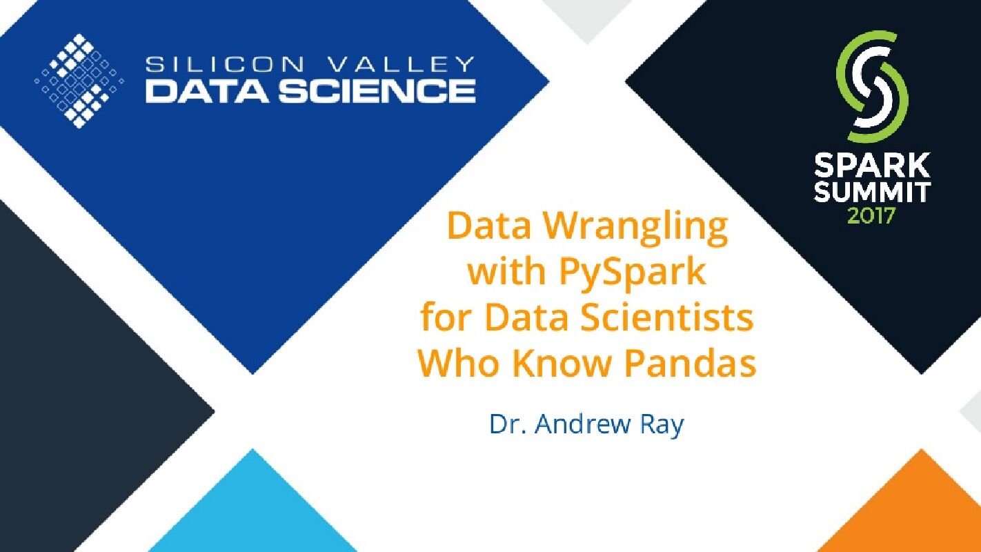 Data Wrangling with PySpark for Data Scientists Who Know Pandas