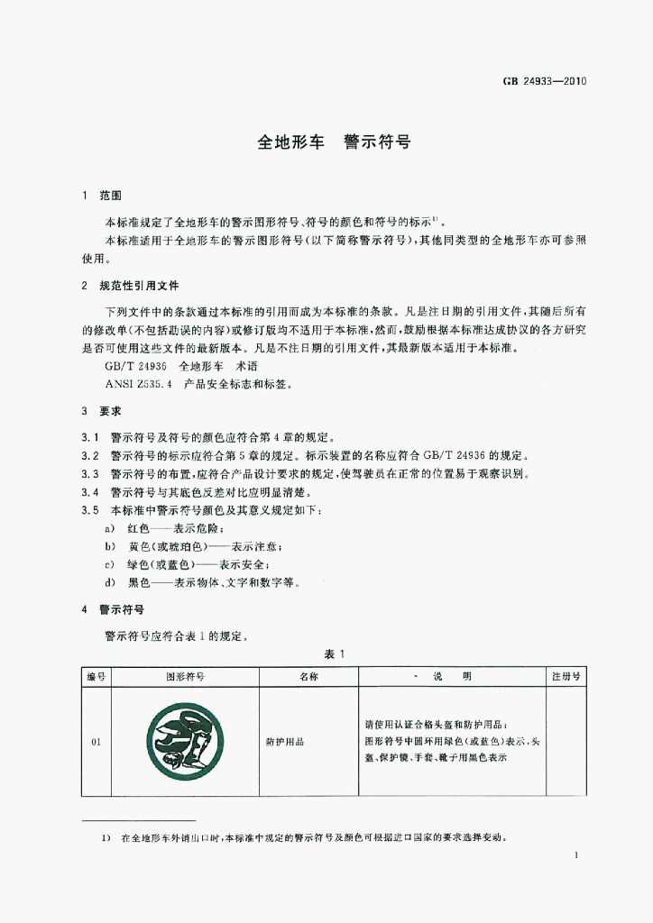 GB 24933-2010 标准预览