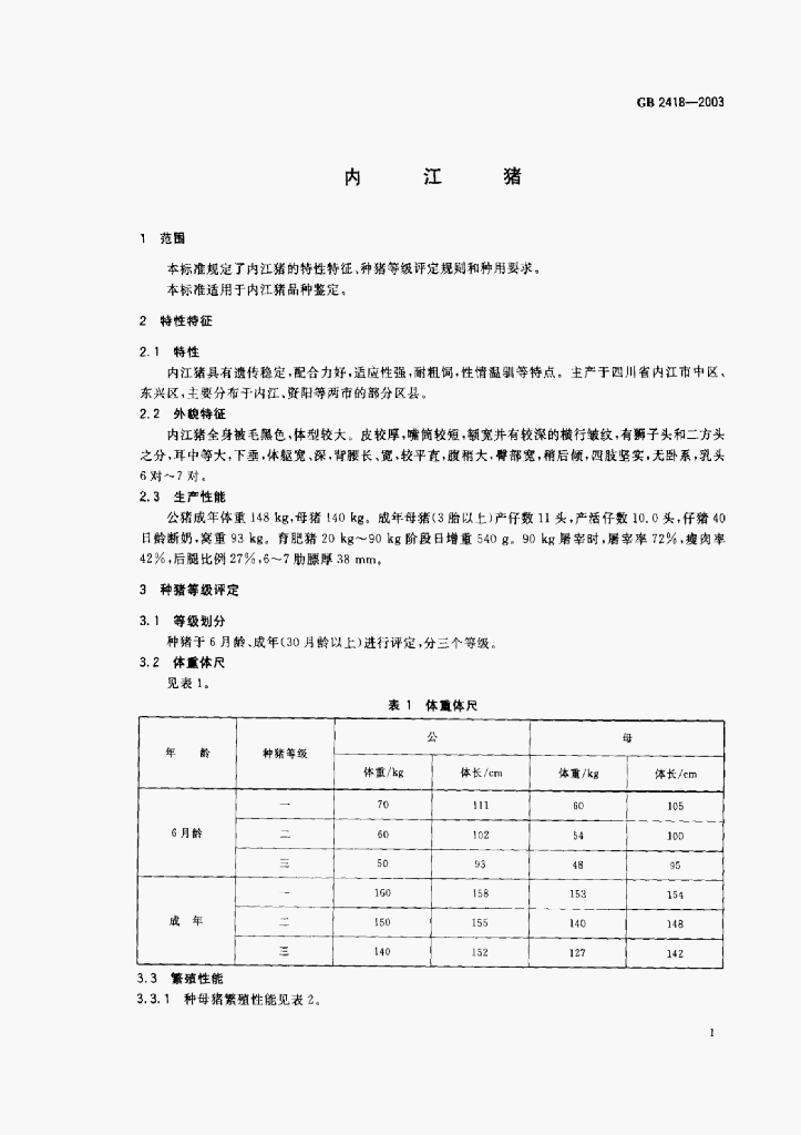 GB 2418-2003 标准预览