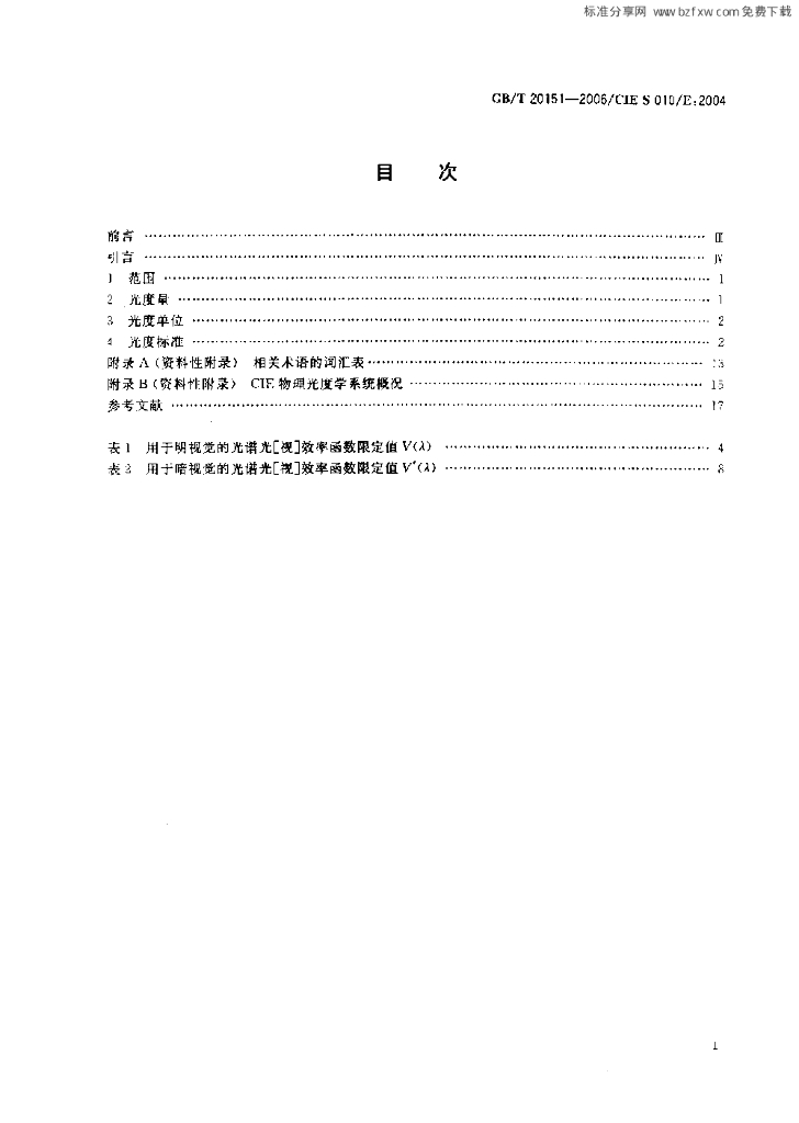 GB/T 20151-2006 标准预览