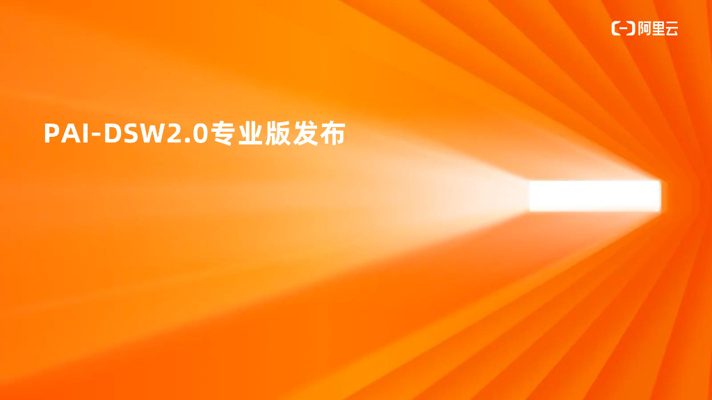 PAI-DSW2.0专业版发布