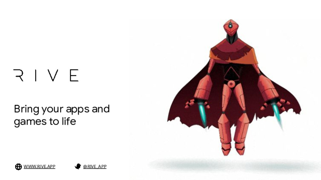 Bring your apps and games to life with Rive-Guido&Luigi