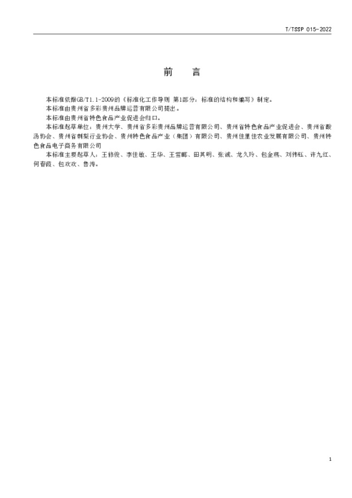 T/TSSP 015-2022 标准预览