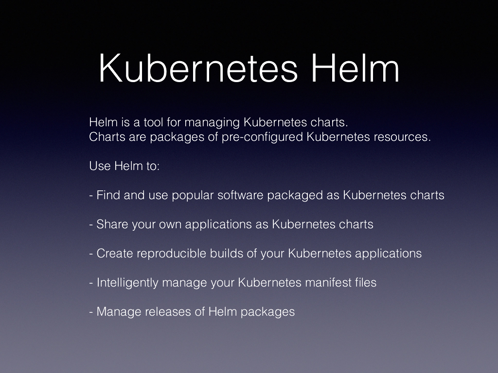 Kubernetes Helm
