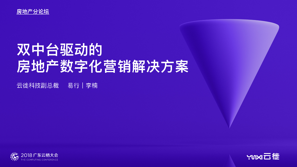 双中台驱动的房地产数字化营销解决方案