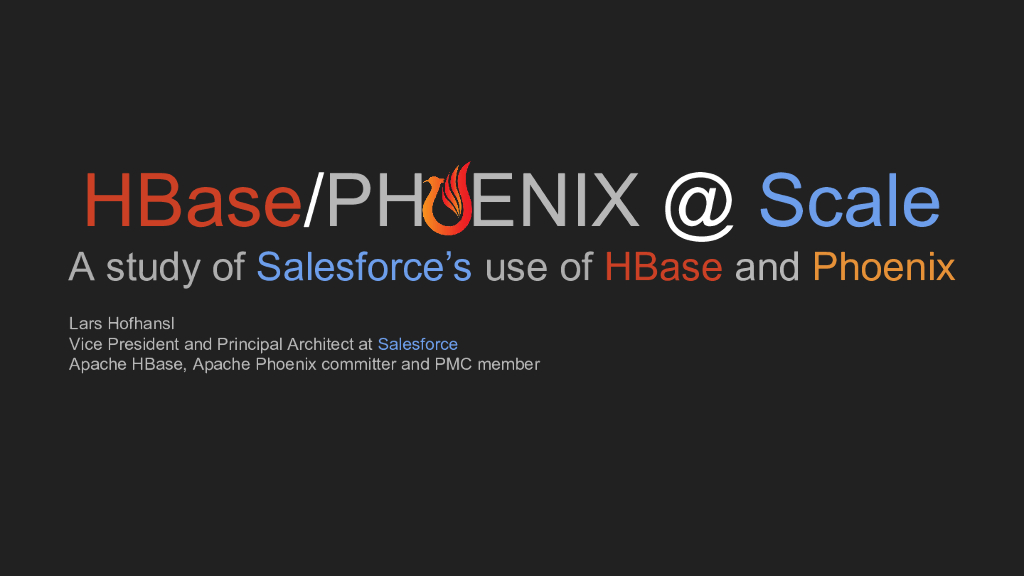 HBase 和 Phoenix 的使用