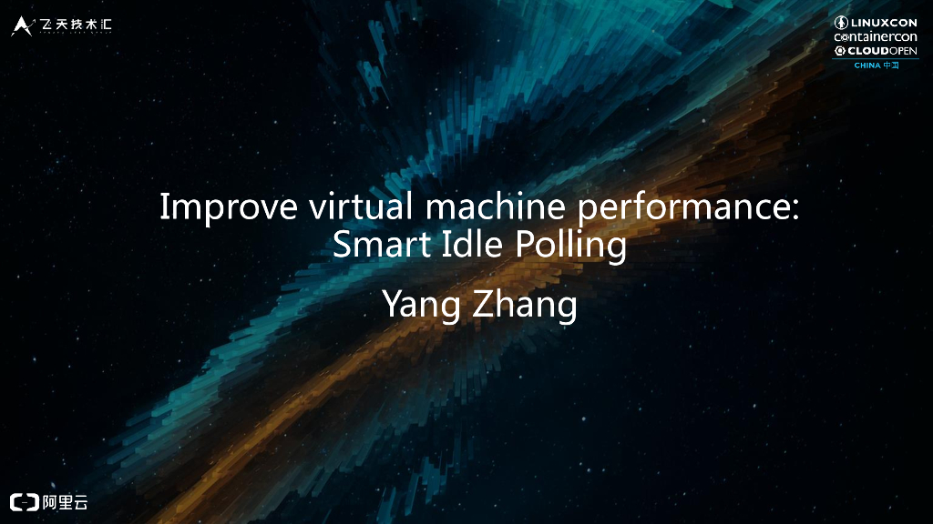 Improve virtual machine performance:Smart Idle Polling