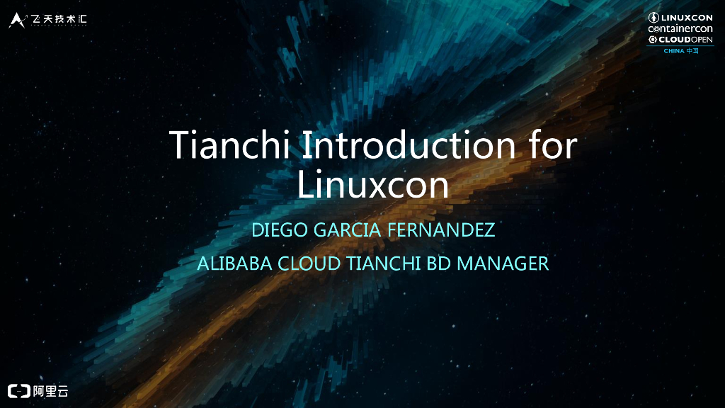 Tianchi Introduction for Linuxcon