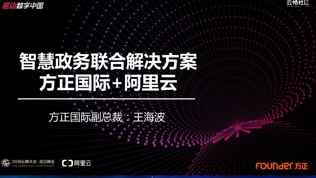 方正国际：智慧政务联合解决方案