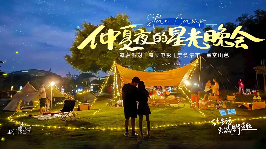 星空露营季“仲夏夜的星空晚会”主题活动策划方案