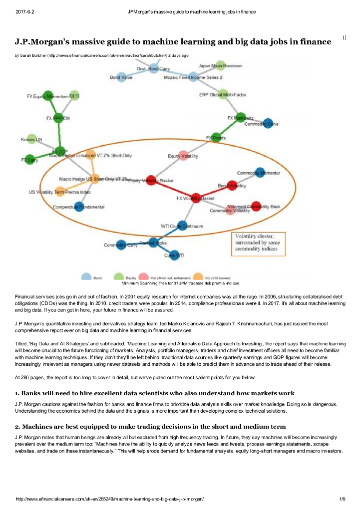 J.P.Morgan’s massive guide to machine learning and big data jobs in finance