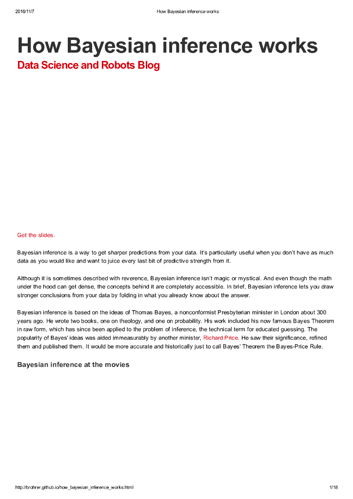 How Bayesian inference works