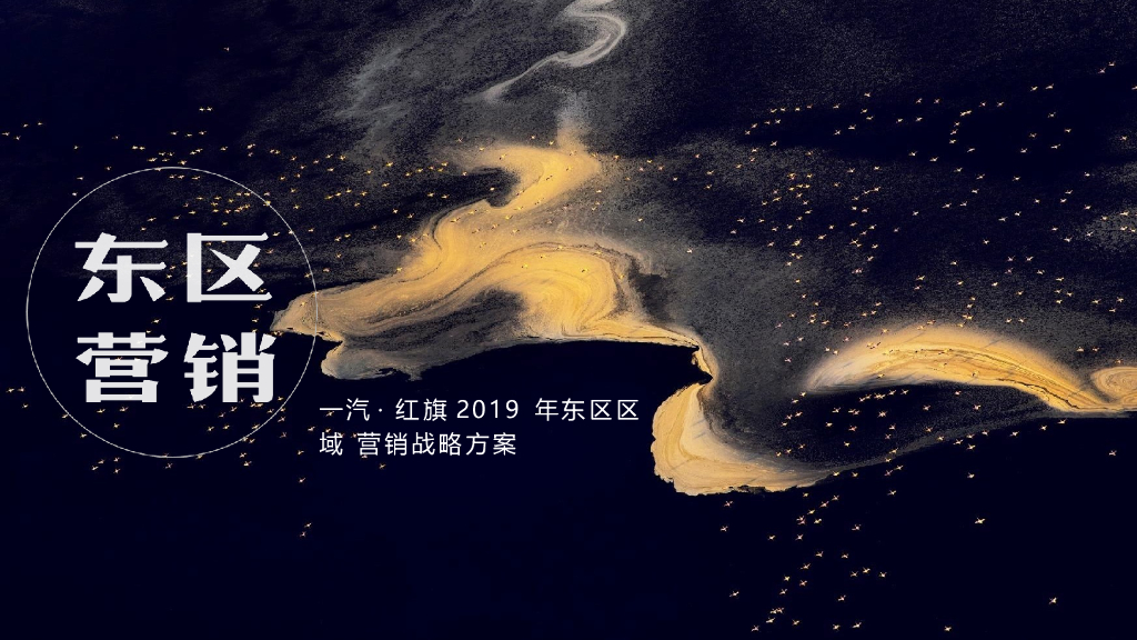 一汽红旗东区区域营销战略方案