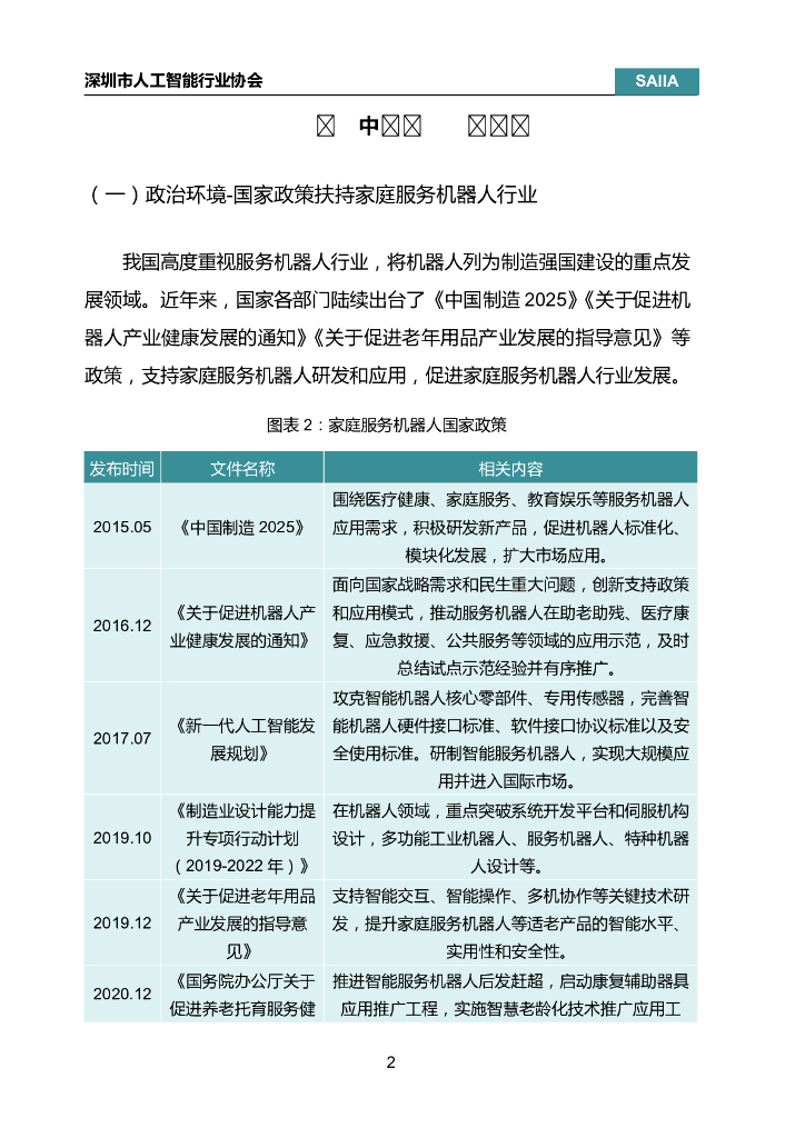 深圳市人工智能行业协会：2021年中国家庭服务机器人行业研究报告_第6页