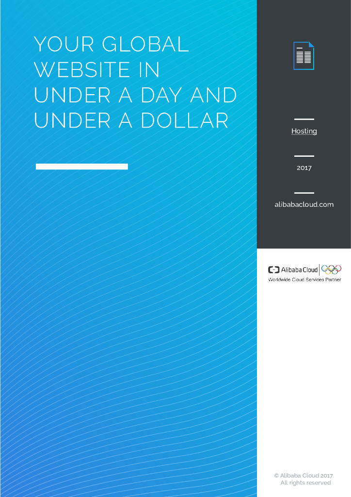 YOUR GLOBAL WEBSITE IN UNDER A DAY AND UNDER A DOLLAR
