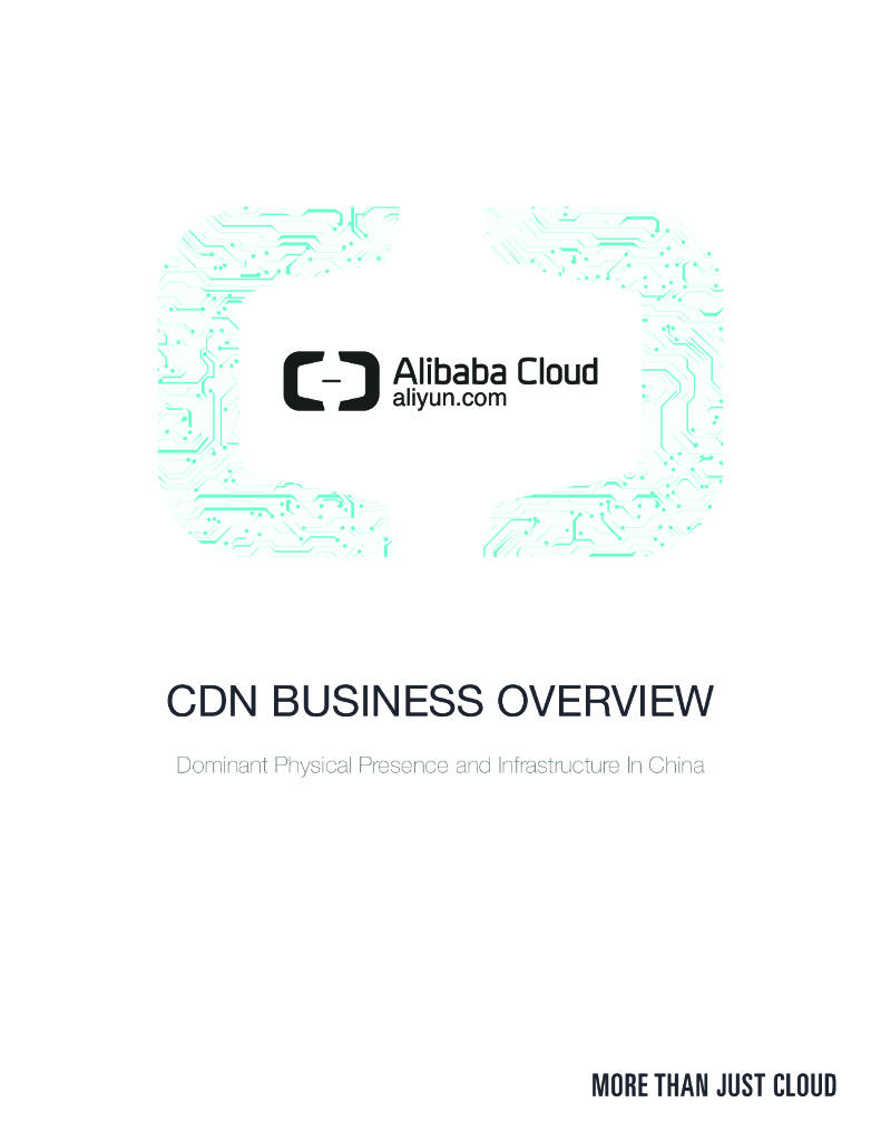 CDN BUSINESS OVERVIEW