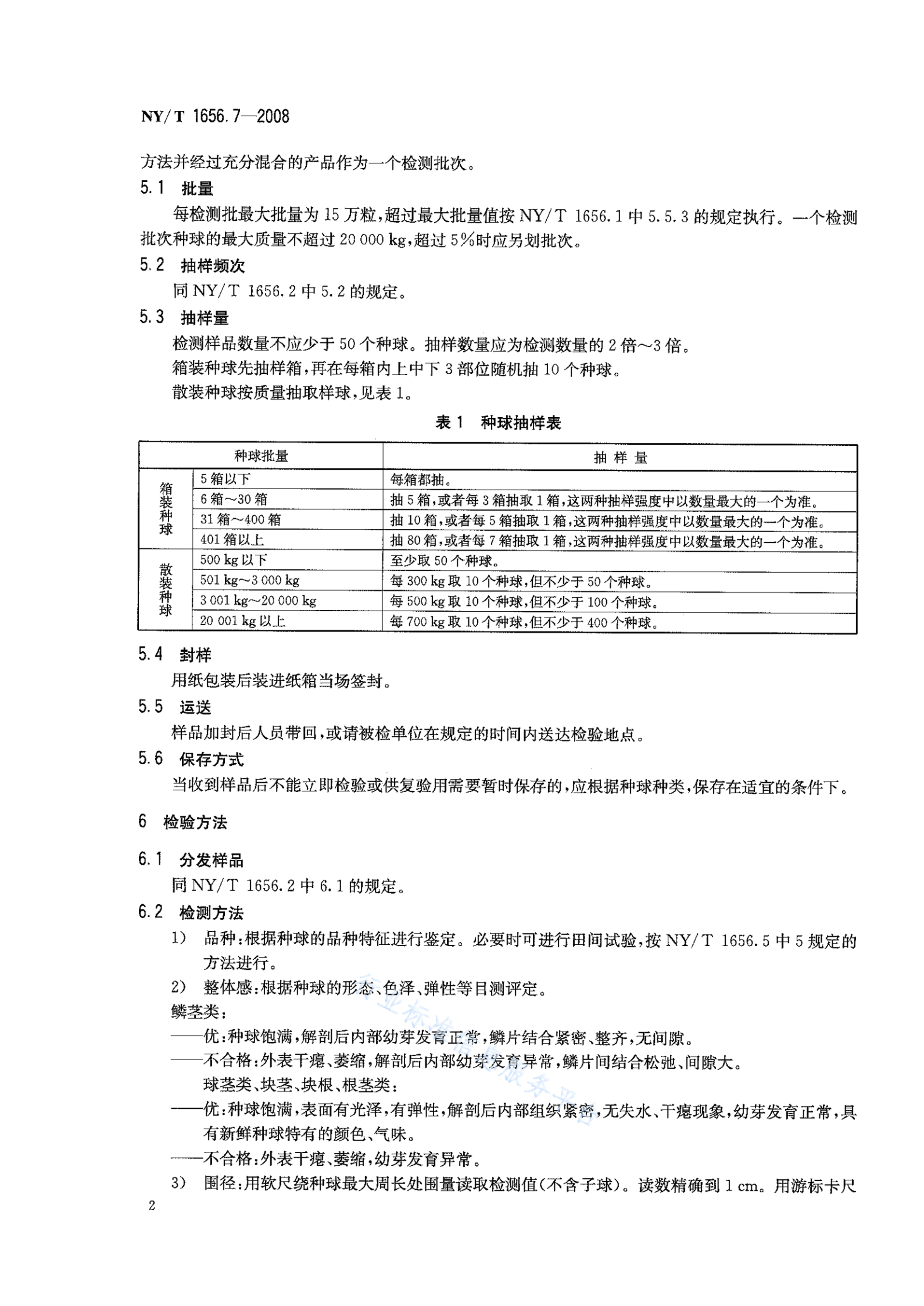 NY/T 1656.7-2008 标准预览