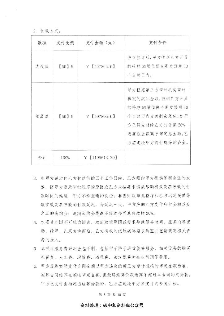 【中标】2021碳达峰碳中和论坛暨第九届深圳国际低碳城论坛场馆服务保障采购合同资料_第8页