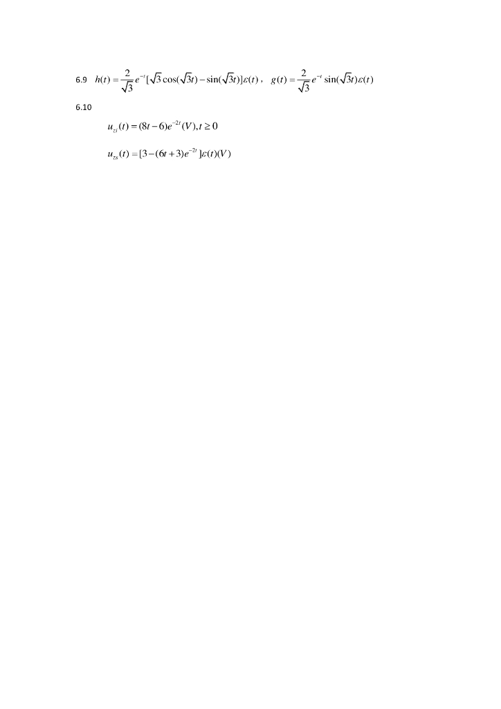 《信号与系统》章节习题答案集_第9页