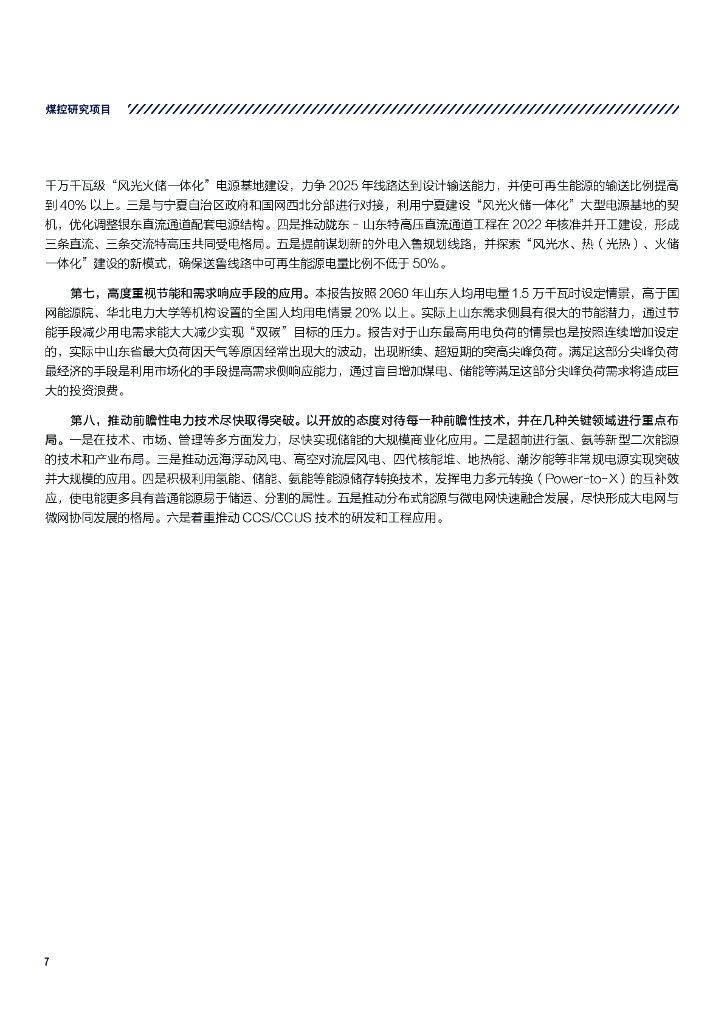 煤控研究&北京大学能源研究院：碳达峰与碳中和背景下山东电力行业低碳转型路径研究_第10页