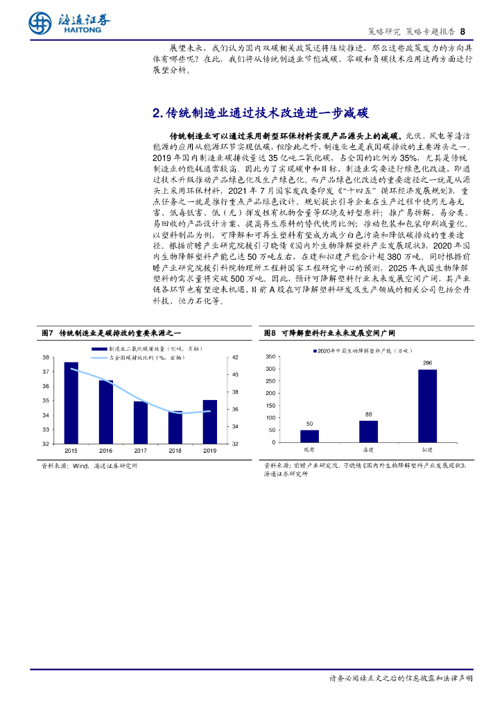 海通证券：对于碳中和，还有什么可以期待？_第8页