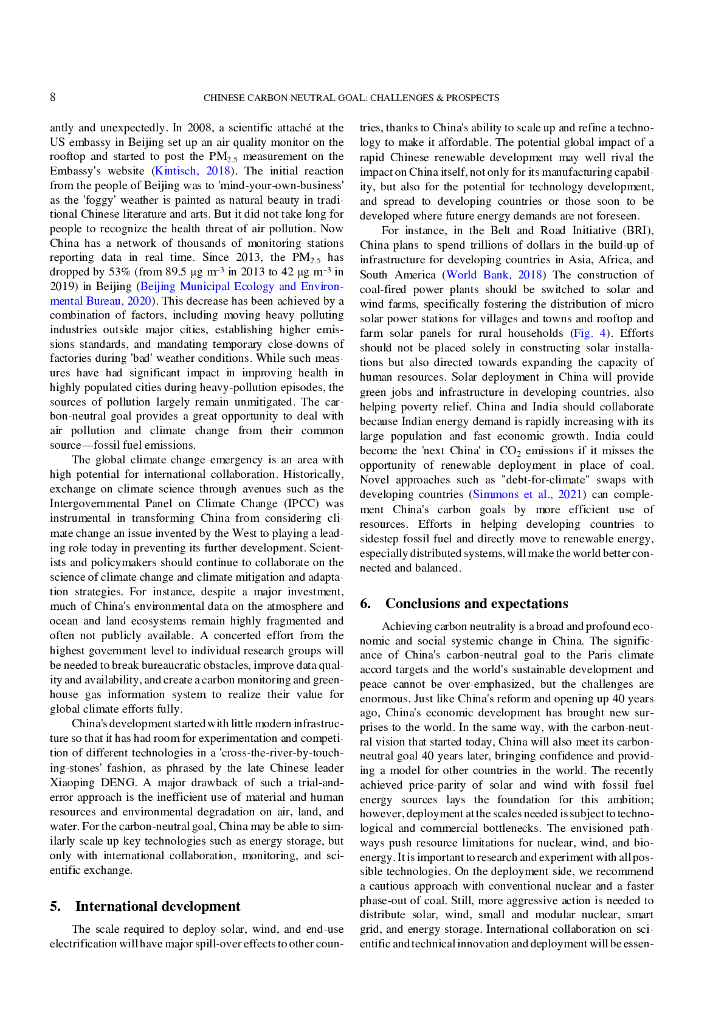 中国碳中和目标的挑战与前景_第8页