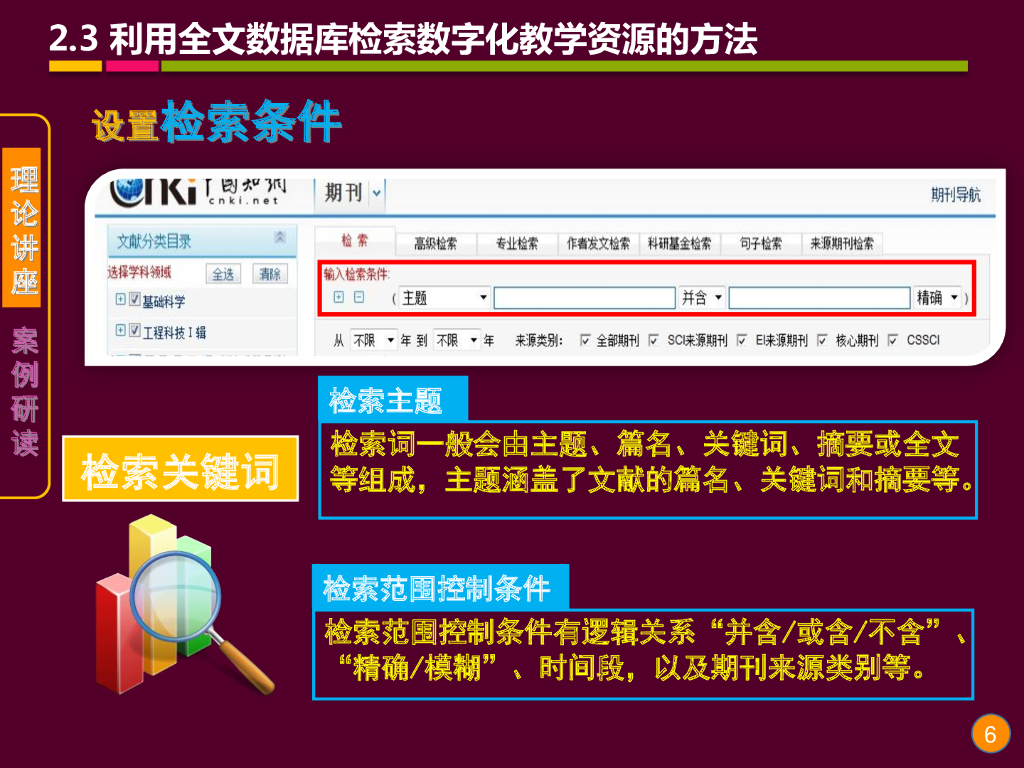 《现代教育技术应用》演示文稿-理论讲座：数字化教学资源的检索与获取（第五讲）_第6页