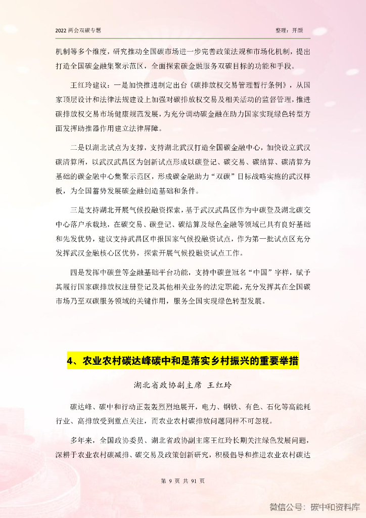 全国两会：44项碳中和最新提案_第7页